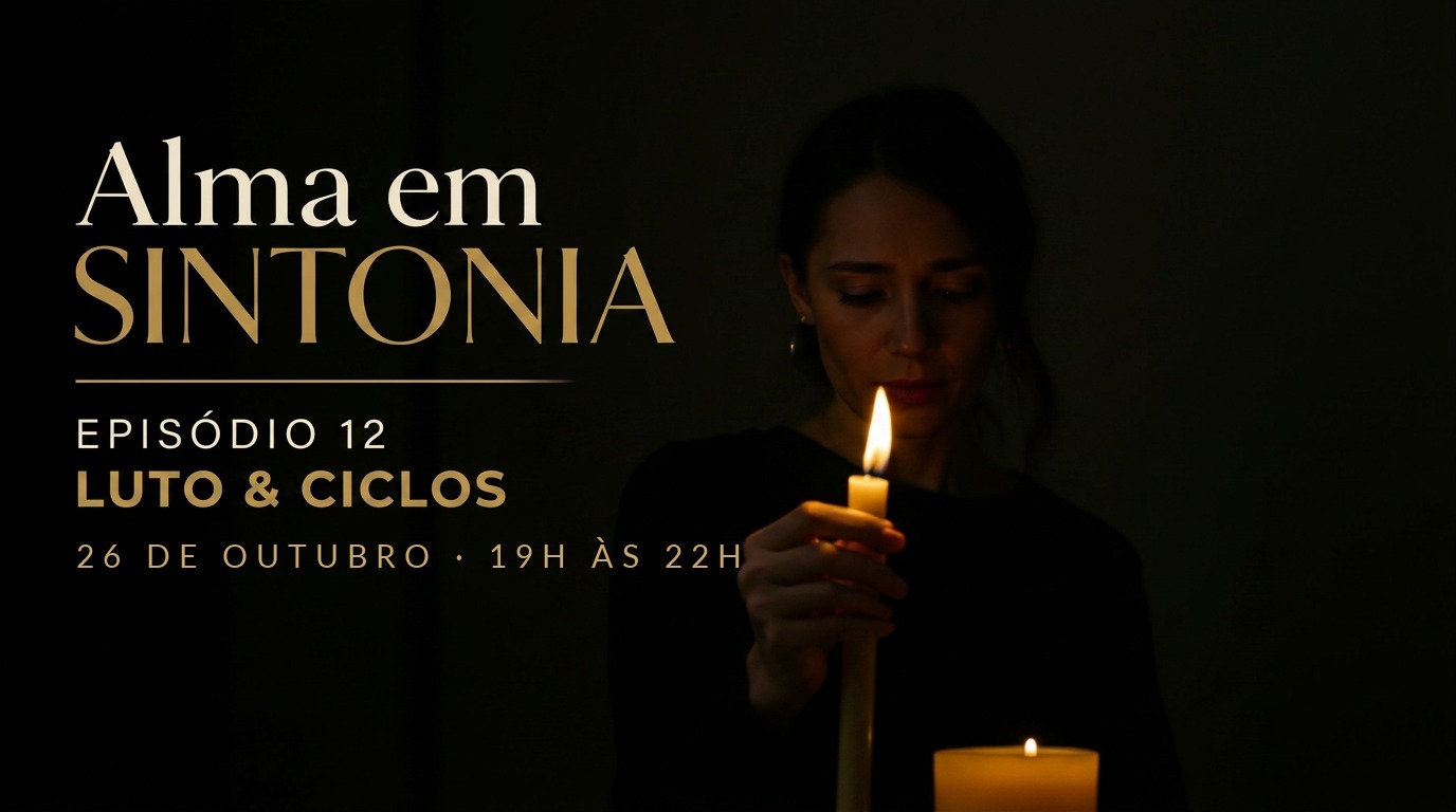 Capa do Episódio 12 — Luto, ciclos & despedidas